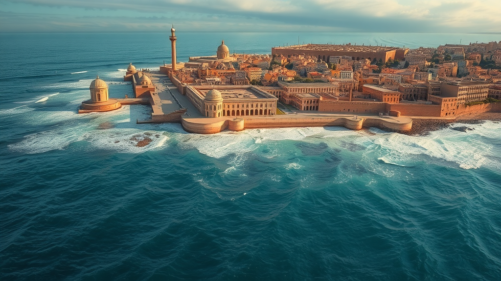 Awe-inspiring aerial view of Alexandria
